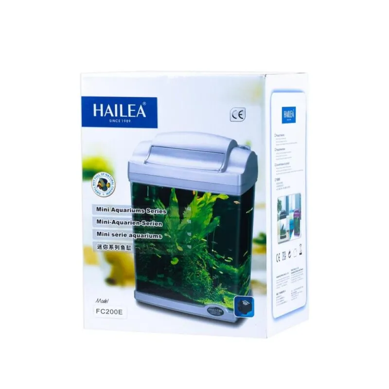 Akwarium Hailea FC200, 4,8l srebrne Happet - obrazek 2