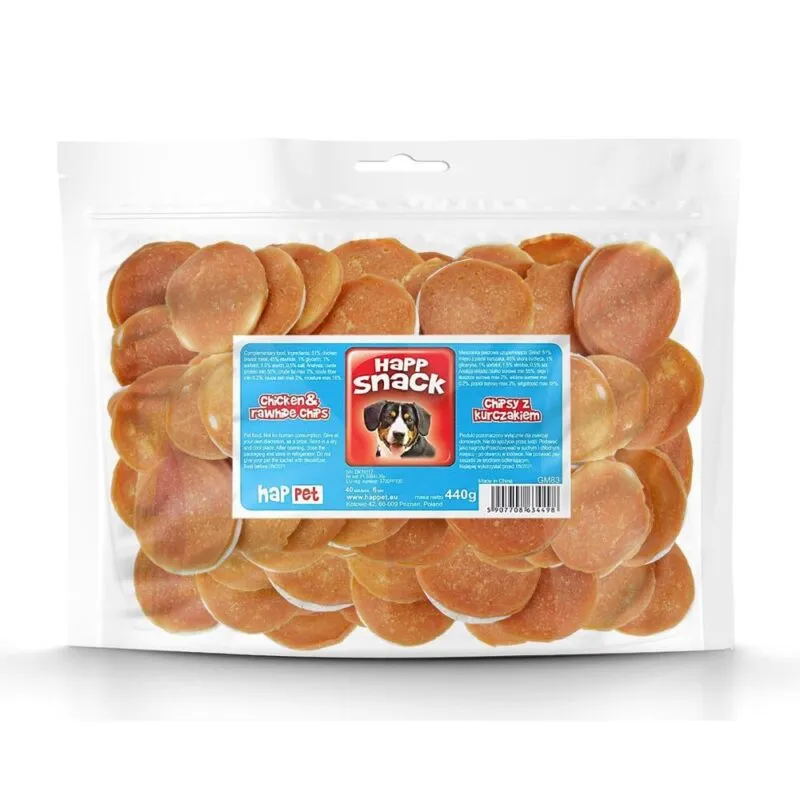 Chipsy z kurczakiem 440g Happet - obrazek 4