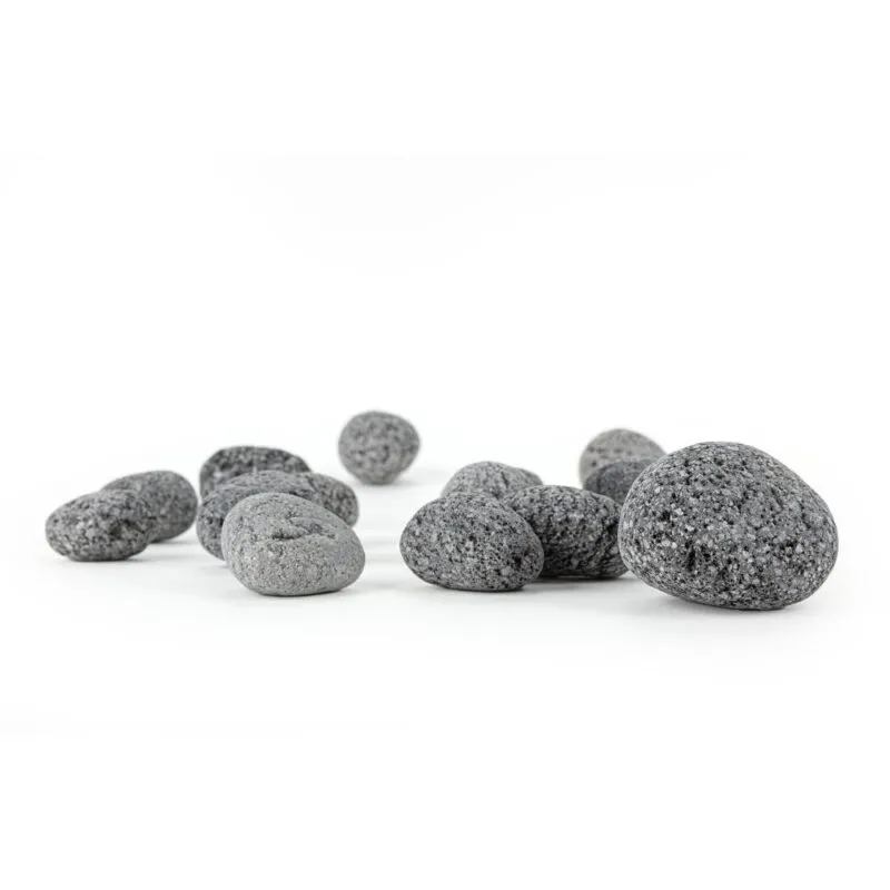 Lawa czarna otoczaki pebbles 2-12cm 1 kg Happet - obrazek 2