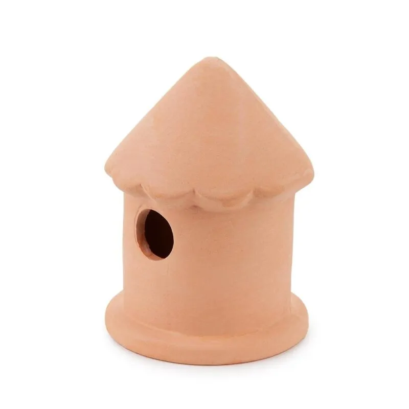 Ozdoba domek naturalny 9,5 cm Happet - obrazek 3