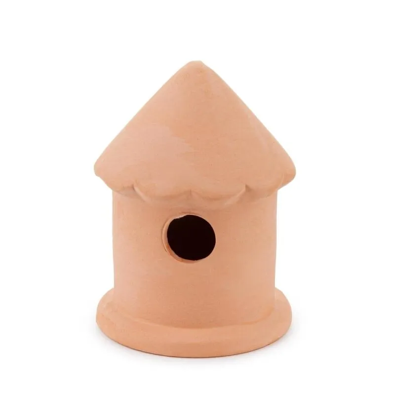 Ozdoba domek naturalny 9,5 cm Happet - obrazek 4