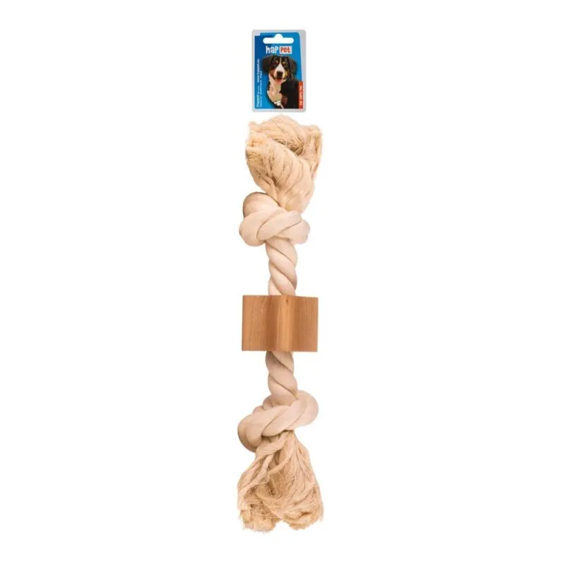 Sznur drewniana gwiazdka 50cm Happet